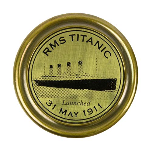 Nauticalia RMS Titanic Tribute Kompass, Messing von Nauticalia