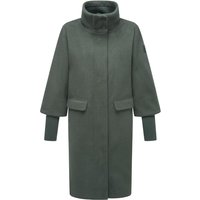 Navahoo Langmantel "Polarblüte 14", modischer Damen Mantel in Woll-Optik mit Rippstrickärmeln Navahoo Langmantel "Polarblüte 14", modischer Damen Mantel in Woll-Optik mit Rippstrickärmeln von Navahoo