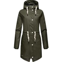 Navahoo Regenjacke "Flower of Ocean", mit Kapuze, Wasserdichter Damen Outdoor Regenmantel von Navahoo