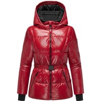 Navahoo Steppjacke "Eisglanz 14" mit Kapuze Glänzende Damen Winterjacke mit Taillengürtel Navahoo Steppjacke "Eisglanz 14" mit Kapuze Glänzende Damen Winterjacke mit Taillengürtel von Navahoo