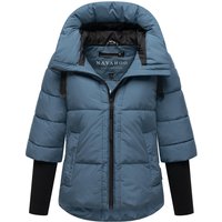 Navahoo Steppjacke "Lotusherz XIV" mitKapuze Warme gesteppte Winterjacke mit Rippstrickärmeln Navahoo Steppjacke "Lotusherz XIV" mitKapuze Warme gesteppte Winterjacke mit Rippstrickärmeln von Navahoo