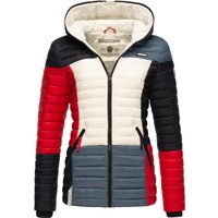 Navahoo Steppjacke "Multikulti" mit Kapuze stylische Colorblocking Übergangsjacke m. Kapuze Navahoo Steppjacke "Multikulti" mit Kapuze stylische Colorblocking Übergangsjacke m. Kapuze von Navahoo
