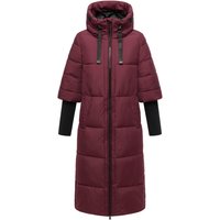 Navahoo Steppmantel "Ciao Miau XIV" Langer Wintermantel mit Rippstrickärmel Navahoo Steppmantel "Ciao Miau XIV" Langer Wintermantel mit Rippstrickärmel von Navahoo