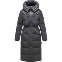 Navahoo Steppmantel "Knusperherz 14", Langer gesteppter Damen Wintermantel mit Materialmix von Navahoo