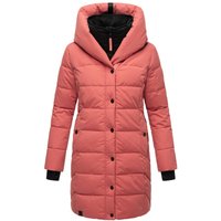 Navahoo Steppmantel "Knutschilein" Stylischer Damenmantel mit abnehmbarem Fleece-Kragen von Navahoo