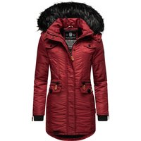 Navahoo Steppmantel "Schätzchen" warmer Winterparka mit Kunstfellkapuze von Navahoo