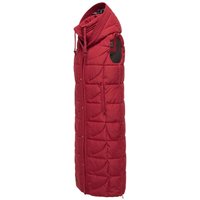 Navahoo Steppweste "Brezelchen", Warme, lange Damen Outdoor-Weste mit Kapuze von Navahoo