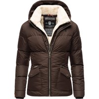 Navahoo Winterjacke "Megan", mit Kapuze, stylische Damen Steppjacke mit Teddyfutter von Navahoo