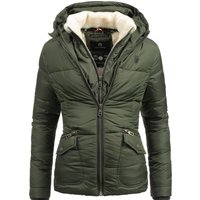 Navahoo Winterjacke "Megan" mitKapuze stylische Damen Steppjacke mit Teddyfutter Navahoo Winterjacke "Megan" mitKapuze stylische Damen Steppjacke mit Teddyfutter von Navahoo