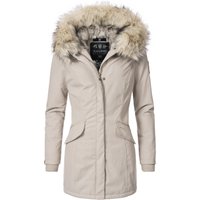 Navahoo Wintermantel "Cristal", stylischer Damen Winterparka mit Kunstfell-Kapuze von Navahoo