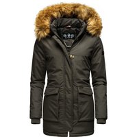 Navahoo Wintermantel "Schneeengel-Prc", hochwertiger Parka mit edlem Fellimitat von Navahoo