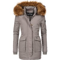 Navahoo Wintermantel "Schneeengel-Prc", hochwertiger Parka mit edlem Fellimitat von Navahoo