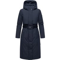 Navahoo Wintermantel "Waldbummler 14" Wasserdichter Winterparka mit Kapuze und Taillengürtel von Navahoo