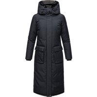 Navahoo Wintermantel "Wolkenfrost XIV" Extralanger Damen Mantel mit Kapuze von Navahoo
