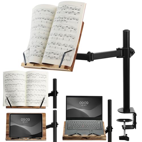 Book stand with clamp von Navaris