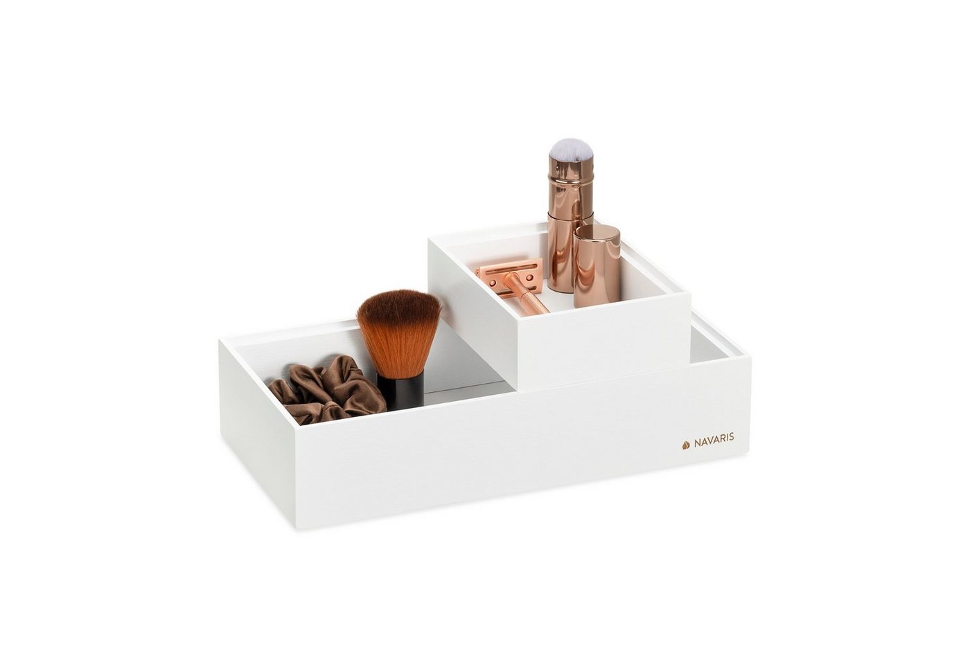 Navaris Aufbewahrungsbox Aufbewahrungsbox aus Bambus 2er Set - 2x Ordnungsbox Holz Box Kiste (1 St) Navaris Aufbewahrungsbox Aufbewahrungsbox aus Bambus 2er Set - 2x Ordnungsbox Holz Box Kiste (1 St) von Navaris