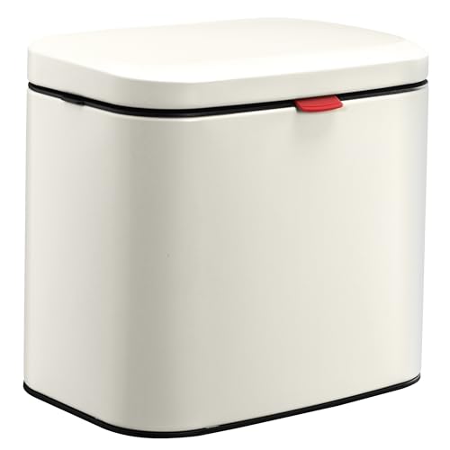 Navaris Badeimer mit Deckel - 4L in Creme - Einfache und saubere Abfallentsorgung - Kosmetikeimer Wandmontage - Mülleimer Wandmontage - Mülleimer hängend - Vielseitig einsetzbar Navaris Badeimer mit Deckel - 4L in Creme - Einfache und saubere Abfallentsorgung - Kosmetikeimer Wandmontage - Mülleimer Wandmontage - Mülleimer hängend - Vielseitig einsetzbar von Navaris