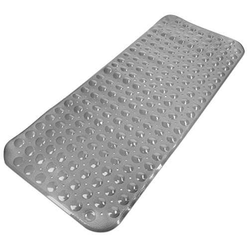 Navaris Badewannenmatte Badewanneneinlage Antirutschmatte Duschmatte - 100x41cm Rutschmatte für die Wanne - rutschfeste Badematte mit 191 Saugnäpfen von Navaris