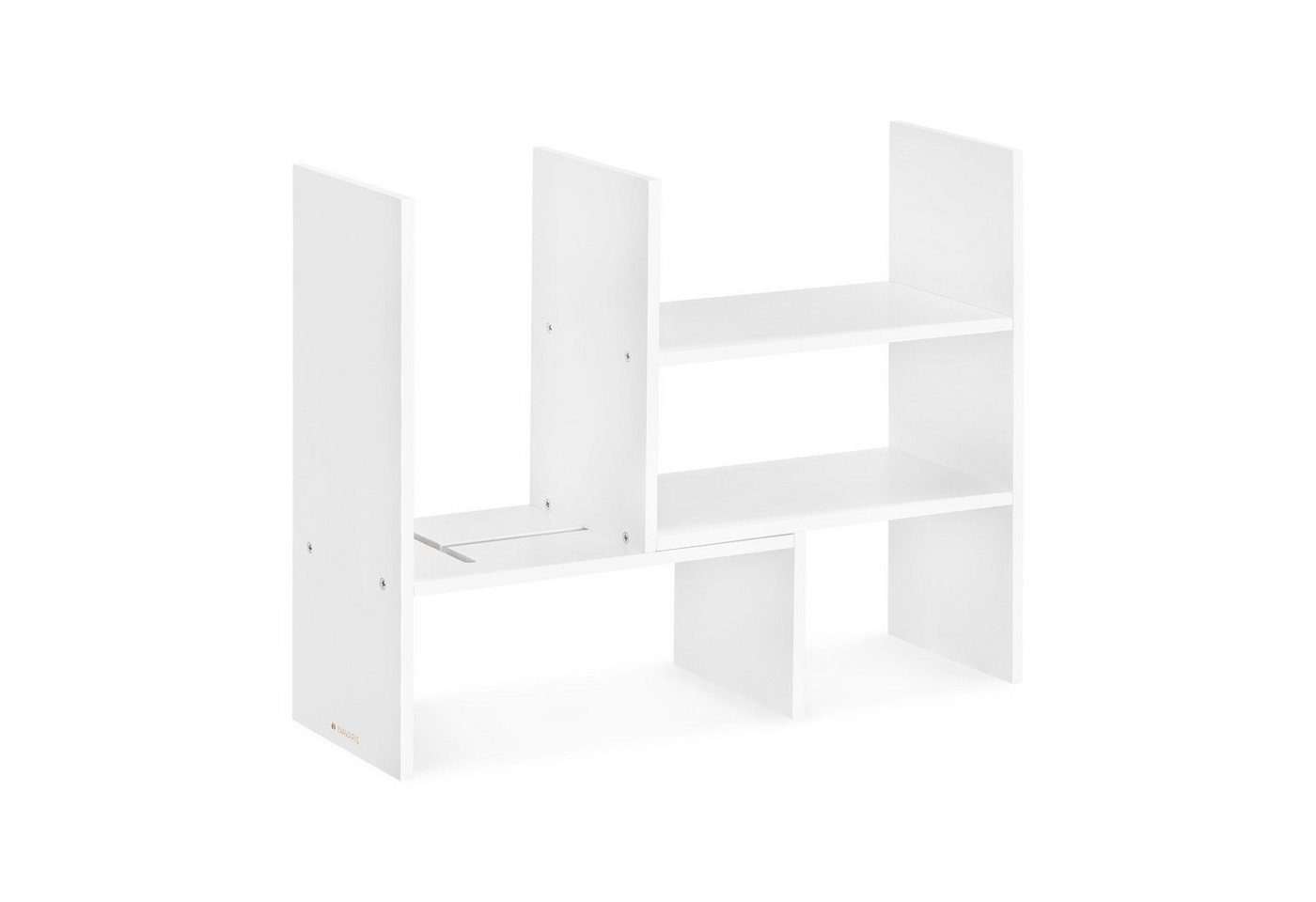 Navaris Bücherwand Schreibtisch-Organizer 64x15,5x40 - verstellbares Regal - Weiß, 1-tlg. Navaris Bücherwand Schreibtisch-Organizer 64x15,5x40 - verstellbares Regal - Weiß, 1-tlg. von Navaris