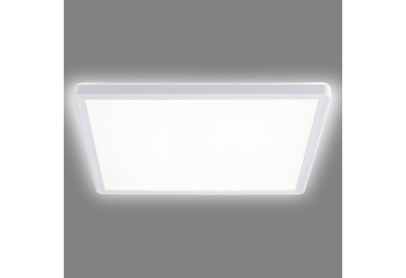 Navaris Deckenleuchte LED Deckenleuchte mit Hintergrundbeleuchtung - dimmbar - ultra flach Navaris Deckenleuchte LED Deckenleuchte mit Hintergrundbeleuchtung - dimmbar - ultra flach von Navaris
