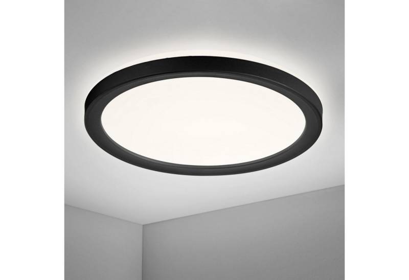 Navaris Deckenleuchten LED Deckenleuchte mit zusätzlicher Hintergrundbeleuchtung - 12 Watt von Navaris