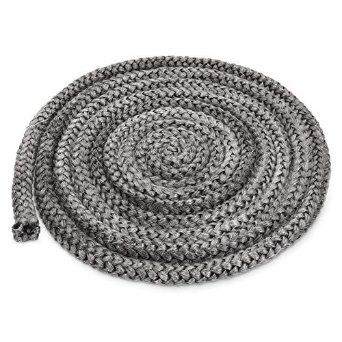 Navaris Kamindichtung Dichtung Dichtband für Kaminofen - 3m Dichtschnur Dichtungsband für Kamin Smoker Ofen - Dichtungsschnur Schnur aus Glasfaser Navaris Kamindichtung Dichtung Dichtband für Kaminofen - 3m Dichtschnur Dichtungsband für Kamin Smoker Ofen - Dichtungsschnur Schnur aus Glasfaser von Navaris