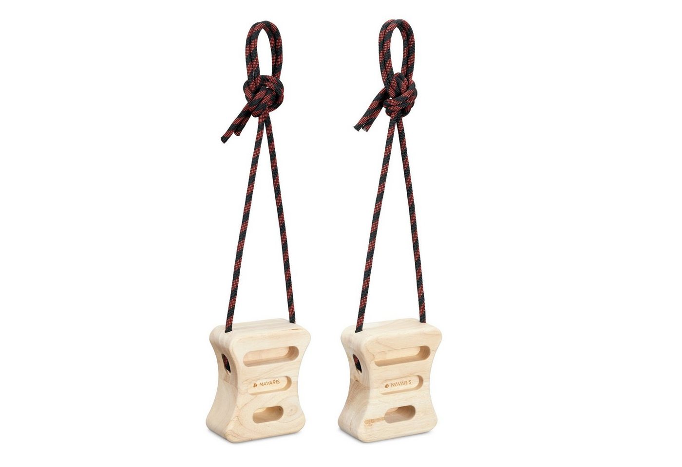 Navaris Kletter Fingergriffe Set - 2x Trainingsgriffe zum Klettern Bouldern Seil (1-tlg) Navaris Kletter Fingergriffe Set - 2x Trainingsgriffe zum Klettern Bouldern Seil (1-tlg) von Navaris
