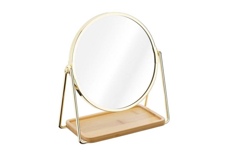 Navaris Kosmetikspiegel Kosmetikspiegel Schminkspiegel - doppelseitiger Spiegel 360° (1-St) von Navaris