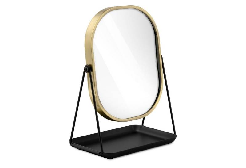 Navaris Kosmetikspiegel Schminkspiegel Tischspiegel mit Schmuckaufbewahrung - Spiegel zum (1-St) von Navaris