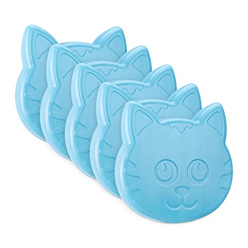 Navaris Kühlakku Kühlpad für Kühltasche - Lunch Box 5X Kühlakkus - Kühl Akku Cool Pack 5er Set - Kühlelemente für Lebensmittel von Navaris