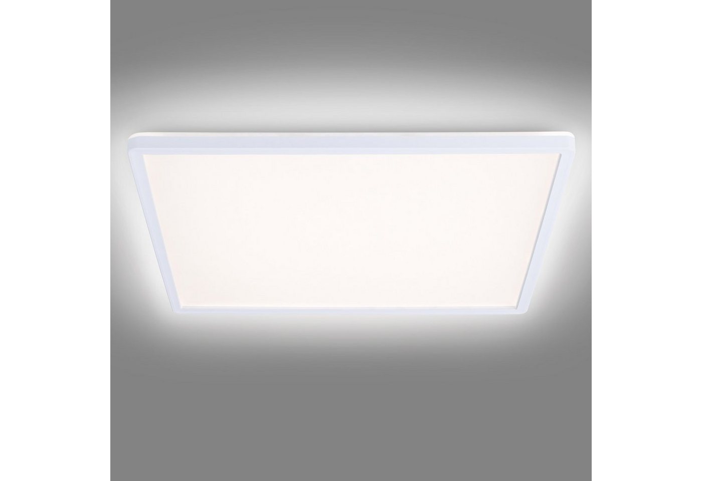 Navaris Deckenleuchte LED Deckenleuchte mit zusätzlicher Hintergrundbeleuchtung - 22 Watt - von Navaris