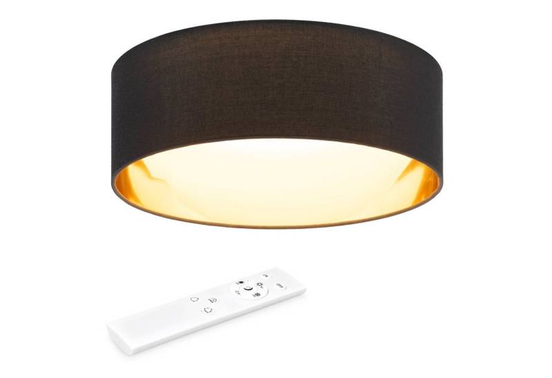 Navaris Deckenleuchten LED Deckenleuchte Milchglaskuppel - dimmbar mit Fernbedienung von Navaris