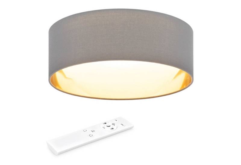 Navaris Deckenleuchten LED Deckenleuchte Milchglaskuppel - dimmbar mit Fernbedienung von Navaris