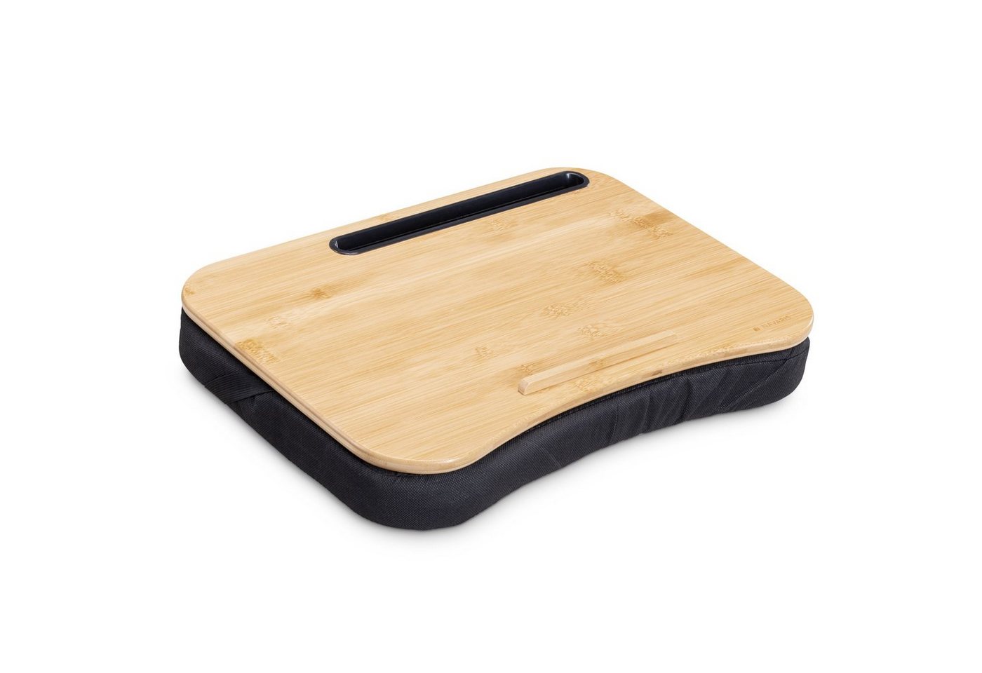 Navaris Laptoptisch Laptoptisch mit Kissen 44x32x6cm - Holz Ständer (1-St) von Navaris