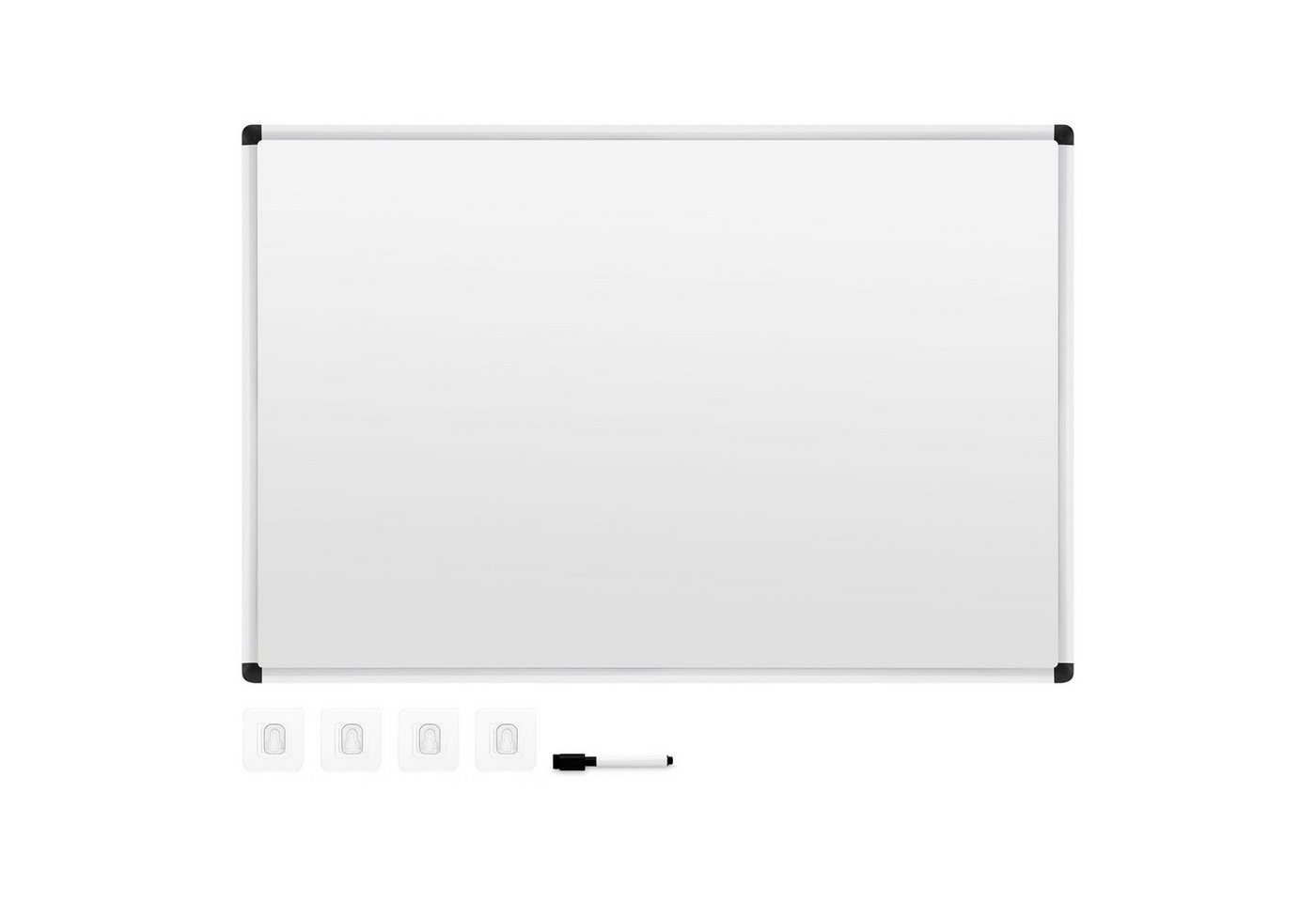 Navaris Memoboard Kombiboard Tafel mit Aluminium Rahmen - Whiteboard/Magnettafel, (1-tlg) von Navaris