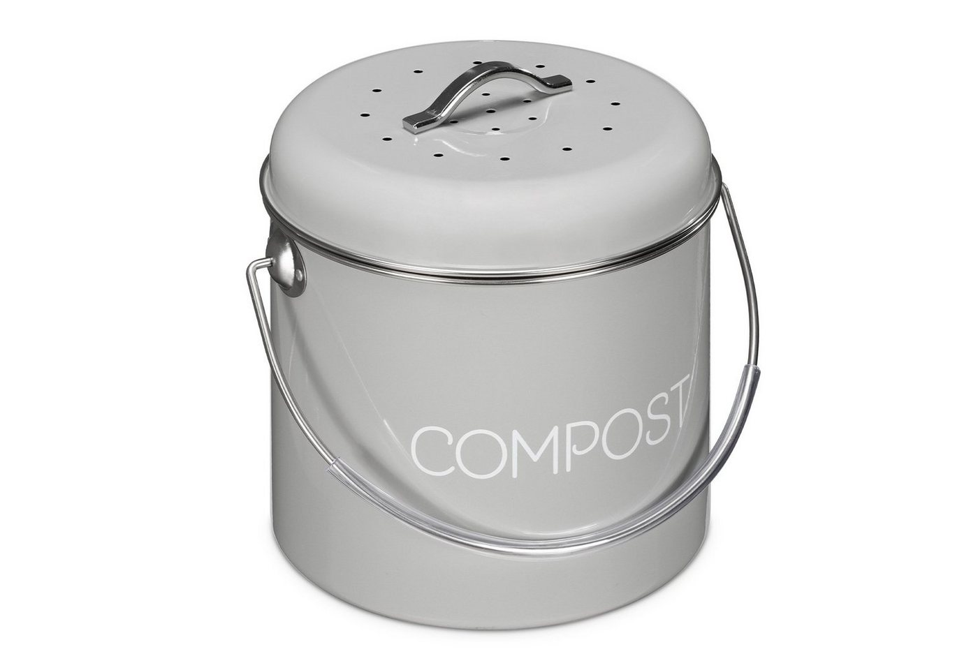 Navaris Mülleimer Navaris Komposteimer Biomüll - 3l mit Schwenkgriff & Kohlefilter Navaris Mülleimer Navaris Komposteimer Biomüll - 3l mit Schwenkgriff & Kohlefilter von Navaris