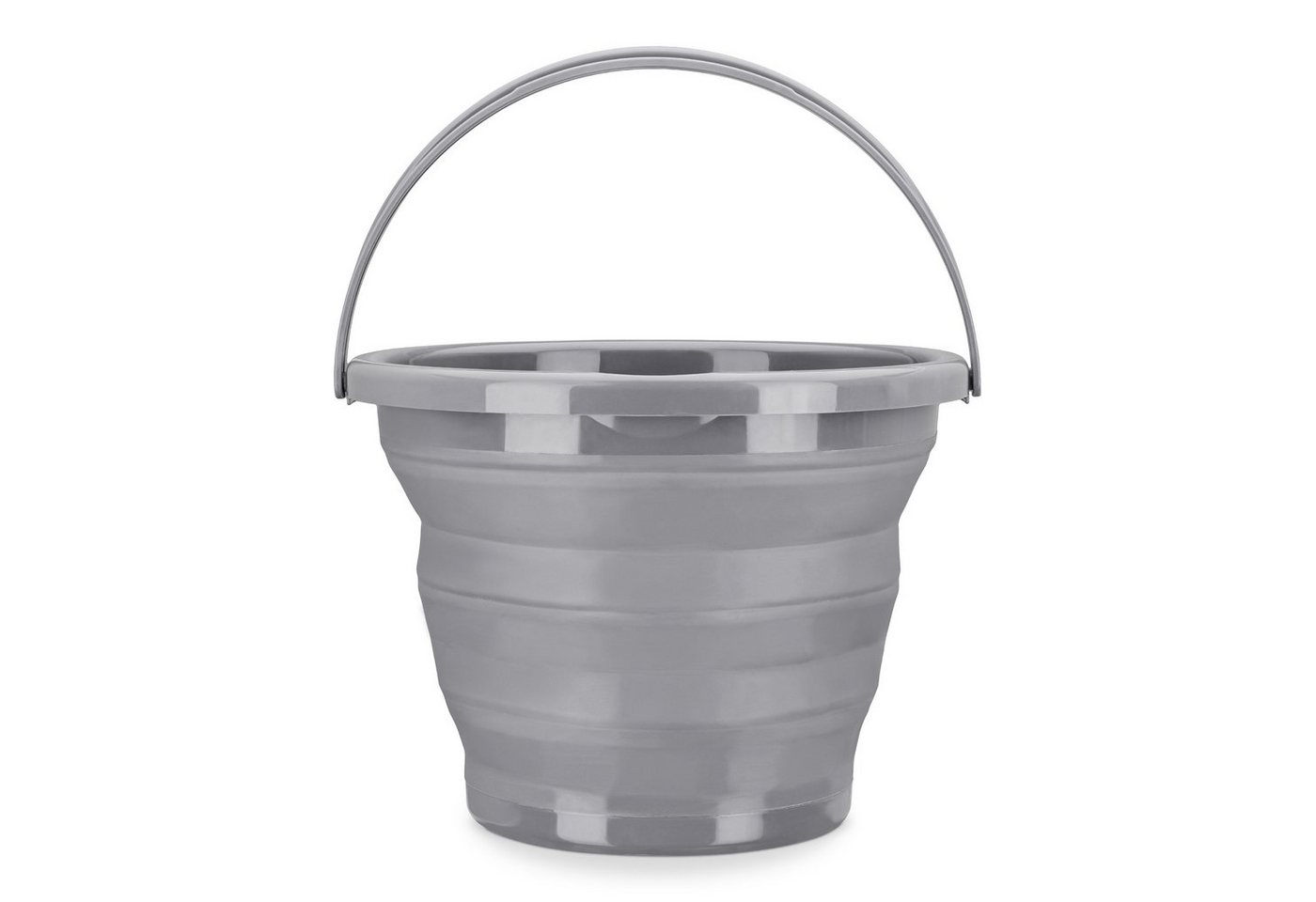 Navaris Putzeimer Silikon-Eimer faltbar - 10l für Reinigung, Camping, Angeln, Küche, (1-tlg) von Navaris