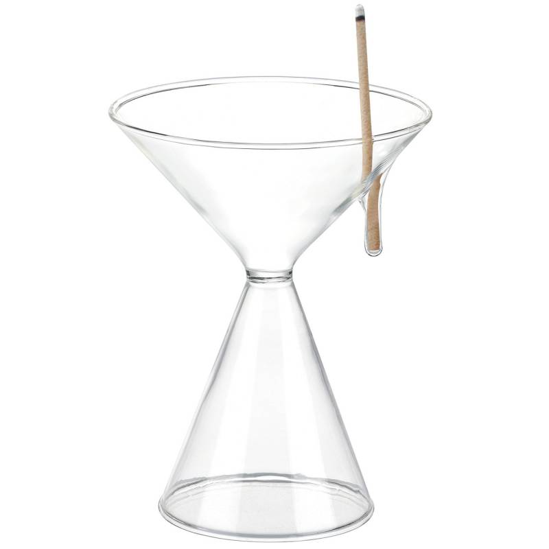 Navaris Räucherstäbchen-Halter Räucherstäbchen Halter aus Glas, (1 St), Räucherschale Räucherstäbchenhalter - Aschenfänger Duftstäbchen Halter von Navaris