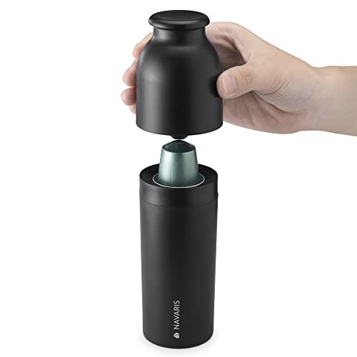 Navaris Recyclingmaschine für Kaffeekapseln - Kapsel Recycler - Recycling Behälter kompatibel mit u.a. Nespresso Kapseln - manueller Kapsel und Kaffeesatz Trenner - schwarz Navaris Recyclingmaschine für Kaffeekapseln - Kapsel Recycler - Recycling Behälter kompatibel mit u.a. Nespresso Kapseln - manueller Kapsel und Kaffeesatz Trenner - schwarz von Navaris