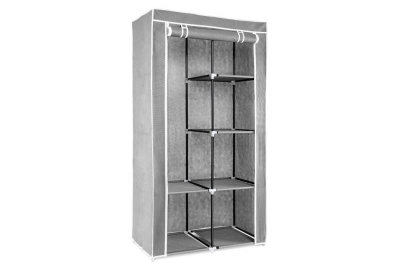 Navaris Stoffschrank Stoff Kleiderschrank - 88x170x45cm - faltbar aus Vlies (1-St) von Navaris