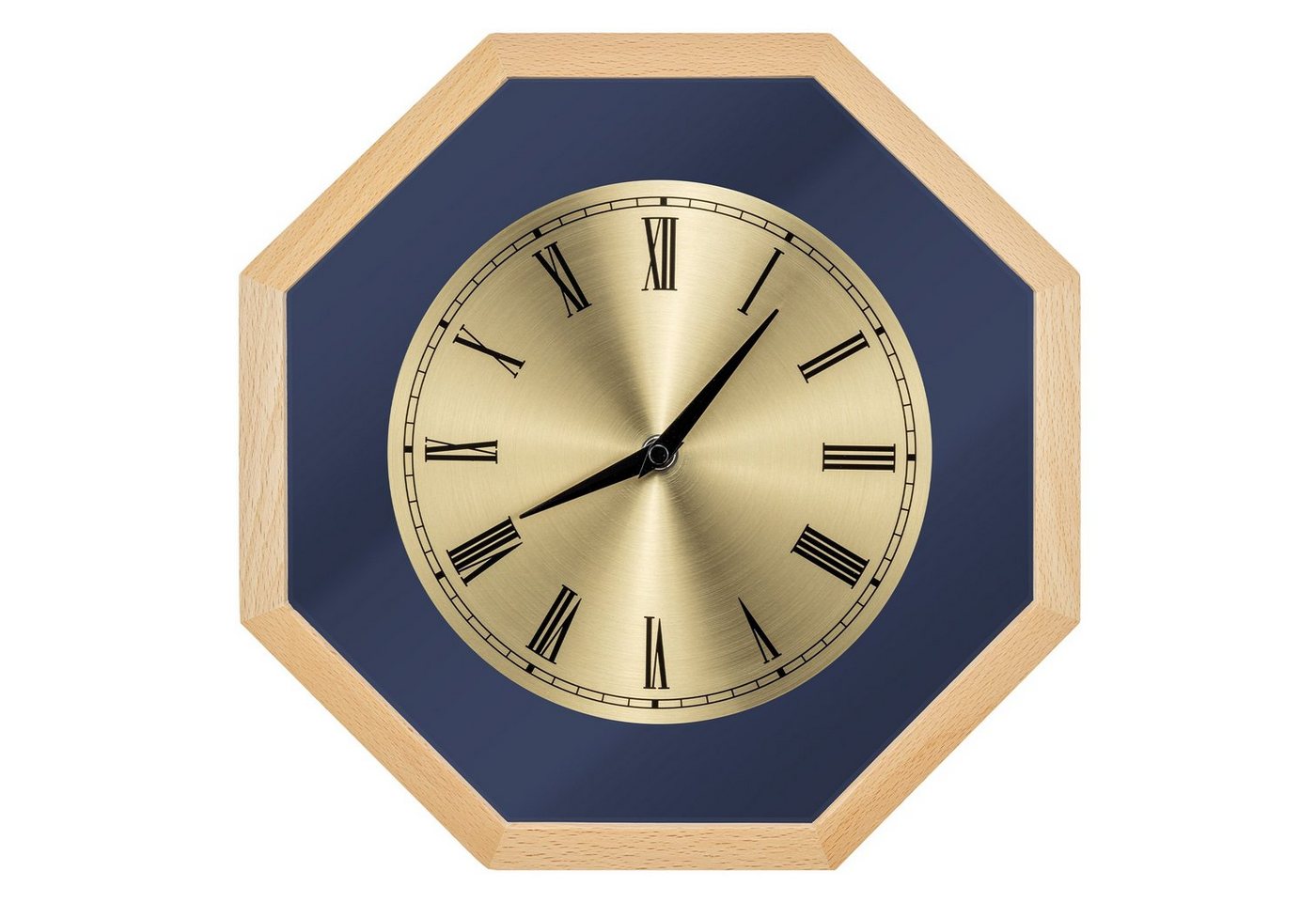 Navaris Wanduhr Analog Holz Wanduhr Quadrat Design - 30 x 30 x 3,5cm Navaris Wanduhr Analog Holz Wanduhr Quadrat Design - 30 x 30 x 3,5cm von Navaris