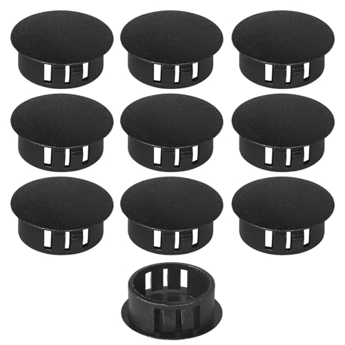 Navasen 10 Stück Abdeckstopfen Kunststoff 40mm Lochstopfen Rohrabdeckung Stopfen Blindkappen Lochkappen für Bohrlöcher, Möbel, Schrank, Schwarz Navasen 10 Stück Abdeckstopfen Kunststoff 40mm Lochstopfen Rohrabdeckung Stopfen Blindkappen Lochkappen für Bohrlöcher, Möbel, Schrank, Schwarz von Navasen