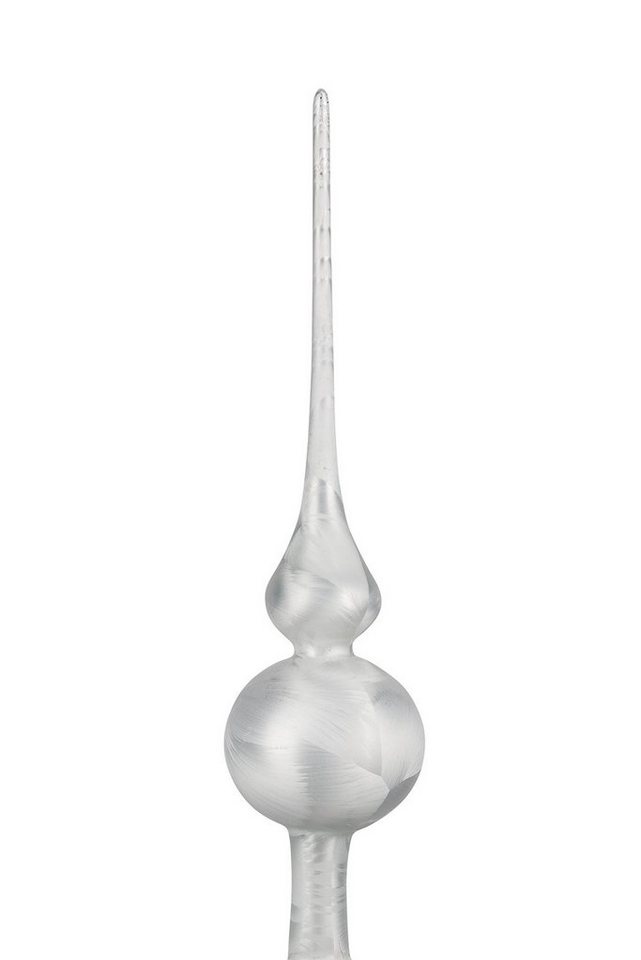 Navidacio Christbaumschmuck Weihnachtsbaumspitze Groß 35cm in Ice Weiss"" von Navidacio