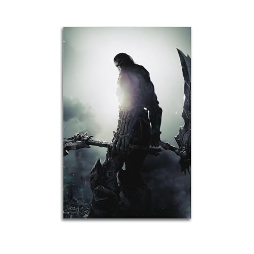 Darksiders II Game-Poster, dekoratives Gemälde, Leinwand-Wandposter und Kunstdruck, modernes Familienschlafzimmer-Dekor-Poster, 60 x 90 cm von Naviga