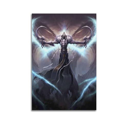 Diablo Malthael Poster, dekoratives Gemälde, Leinwand, Wandposter und Kunstdruck, modernes Familienschlafzimmer, Dekoration, Poster, 30 x 45 cm Diablo Malthael Poster, dekoratives Gemälde, Leinwand, Wandposter und Kunstdruck, modernes Familienschlafzimmer, Dekoration, Poster, 30 x 45 cm von Naviga