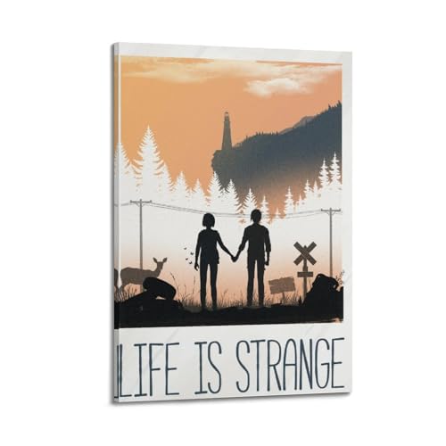 Game Life Is Strange Poster, dekoratives Gemälde, Leinwand-Wandposter und Kunstdruck, modernes Familienschlafzimmer-Dekor-Poster, 20 x 30 cm von Naviga