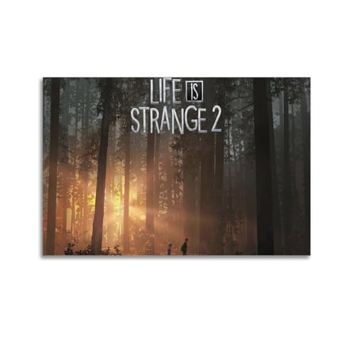 Life Is Strange Serie Spielposter, dekoratives Gemälde, Leinwand-Wandposter und Kunstdruck, modernes Familienschlafzimmer-Dekor-Poster, 40 x 60 cm von Naviga