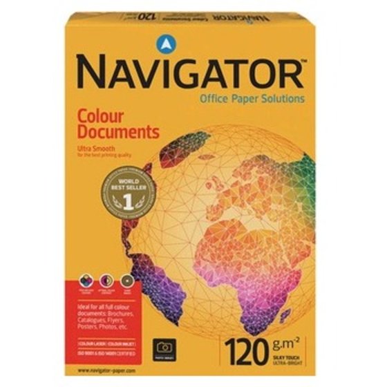 Navigator - Papier, A4, 120g, weiß, Pck=4000Bl, Mikro-Perforation (teilt das Papie von Navigator