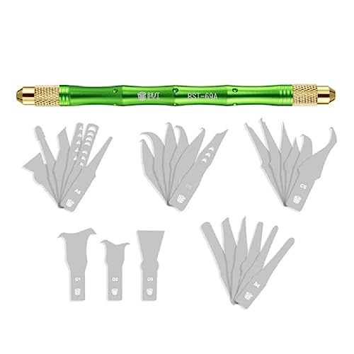 Navna BST-69A+ 28 In 1 Hand Finish CPU IC Chip Remover Motherboard PCB Underfill Clean Scraping Pry Tool Ic Chip Remover Navna BST-69A+ 28 In 1 Hand Finish CPU IC Chip Remover Motherboard PCB Underfill Clean Scraping Pry Tool Ic Chip Remover von Navna