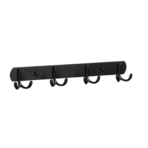 Navna Edelstahl-Wandhaken, strapazierfähig, 4 Zinken, für Eingangsbereich, Badezimmer, Küche, Aufbewahrung, Edelstahl-Haken von Navna